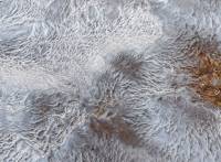 Dépôts cristallins dans une source hydrothermale (Geysir, Islande)